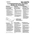 SONY SU43HT5 Owners Manual SONY SU43HT5 Owners Manual