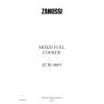 ZANUSSI ZCM6605W Owners Manual ZANUSSI ZCM6605W Owners Manual