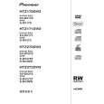 PIONEER HTZ-171DV/NAXJ5 Owners Manual PIONEER HTZ-171DV/NAXJ5 Owners Manual