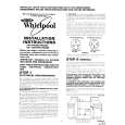 WHIRLPOOL RF0100XKW0 Installation Manual WHIRLPOOL RF0100XKW0 Installation Manual