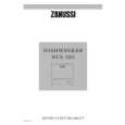ZANUSSI DCS383S Owners Manual ZANUSSI DCS383S Owners Manual