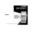 CASIO OH7000G Owners Manual CASIO OH7000G Owners Manual