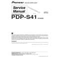 PIONEER PDP-S41 Service Manual PIONEER PDP-S41 Service Manual
