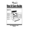 WHIRLPOOL RF387PXWN0 Owners Manual WHIRLPOOL RF387PXWN0 Owners Manual