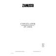 ZANUSSI ZV140R Owners Manual ZANUSSI ZV140R Owners Manual