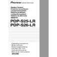 PIONEER PDPS25LR Owners Manual PIONEER PDPS25LR Owners Manual
