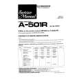 PIONEER A-501HE Service Manual PIONEER A-501HE Service Manual