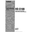 AIWA HD-S100 Owners Manual AIWA HD-S100 Owners Manual