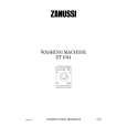 ZANUSSI ZT1014 Owners Manual ZANUSSI ZT1014 Owners Manual