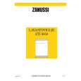 ZANUSSI ZTI6050 Owners Manual ZANUSSI ZTI6050 Owners Manual