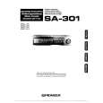 PIONEER SA-301 Owners Manual PIONEER SA-301 Owners Manual