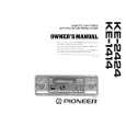 PIONEER KE1414 Owners Manual PIONEER KE1414 Owners Manual