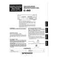 PIONEER C-90 Owners Manual PIONEER C-90 Owners Manual