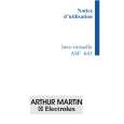 ARTHUR MARTIN ELECTROLUX ASF643 Owners Manual ARTHUR MARTIN ELECTROLUX ASF643 Owners Manual