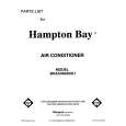 WHIRLPOOL BHAC0600XS1 Parts Catalog WHIRLPOOL BHAC0600XS1 Parts Catalog
