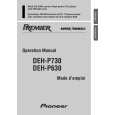 PIONEER DEH-P630/XN/UC Owners Manual PIONEER DEH-P630/XN/UC Owners Manual