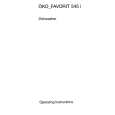 AEG Favorit 545 I Owners Manual AEG Favorit 545 I Owners Manual
