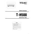 TEAC T-H500 Service Manual TEAC T-H500 Service Manual