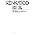 KENWOOD KAC726 Owners Manual KENWOOD KAC726 Owners Manual