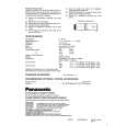 PANASONIC WVLZ10 Owners Manual PANASONIC WVLZ10 Owners Manual