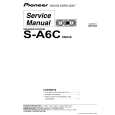 PIONEER S-A6C/XMD/E Service Manual PIONEER S-A6C/XMD/E Service Manual