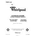 WHIRLPOOL LA5605XKW1 Parts Catalog WHIRLPOOL LA5605XKW1 Parts Catalog
