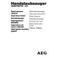 AEG VAMPYRETTE315 Owners Manual AEG VAMPYRETTE315 Owners Manual