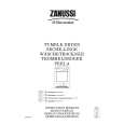 ZANUSSI PERLA Owners Manual ZANUSSI PERLA Owners Manual