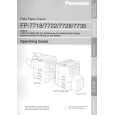 PANASONIC FA-DS72 Owners Manual PANASONIC FA-DS72 Owners Manual