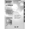 SHARP LC26GA3E Owners Manual SHARP LC26GA3E Owners Manual