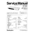 TECHNICS STS31/K Service Manual TECHNICS STS31/K Service Manual