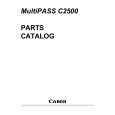 CANON MULTIPASS C2500 Parts Catalog CANON MULTIPASS C2500 Parts Catalog