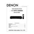 DENON DTU2000 Service Manual DENON DTU2000 Service Manual