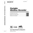 SONY MZR900 Owners Manual SONY MZR900 Owners Manual