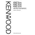 KENWOOD KRC-670 Owners Manual KENWOOD KRC-670 Owners Manual