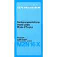 SENNHEISER MZN 16 X Owners Manual SENNHEISER MZN 16 X Owners Manual