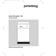 PRIVILEG 117.630 4/10034 Owners Manual PRIVILEG 117.630 4/10034 Owners Manual