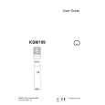 SHURE KSM109 Owners Manual SHURE KSM109 Owners Manual