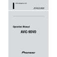 PIONEER AVIC-9DVD/UC Owners Manual PIONEER AVIC-9DVD/UC Owners Manual
