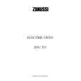 ZANUSSI ZOU331W Owners Manual ZANUSSI ZOU331W Owners Manual