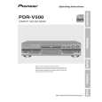 PIONEER PDR-V500/KU/CA Owners Manual PIONEER PDR-V500/KU/CA Owners Manual