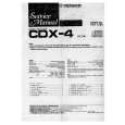 PIONEER CDX-4 Service Manual PIONEER CDX-4 Service Manual