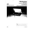 TECHNICS SL-BD20D Owners Manual TECHNICS SL-BD20D Owners Manual