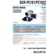SONY DCR-PC101 LEVEL2 Service Manual SONY DCR-PC101 LEVEL2 Service Manual
