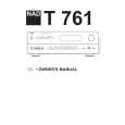 NAD T761 Owners Manual NAD T761 Owners Manual