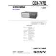 SONY CDX747X Service Manual SONY CDX747X Service Manual