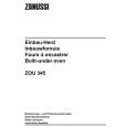 ZANUSSI ZOU345X Owners Manual ZANUSSI ZOU345X Owners Manual