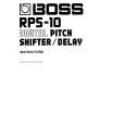 ROLAND RPS-10 Owners Manual ROLAND RPS-10 Owners Manual