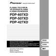 PIONEER PDP-607XD Owners Manual PIONEER PDP-607XD Owners Manual