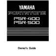 YAMAHA PSR-400 Owners Manual YAMAHA PSR-400 Owners Manual